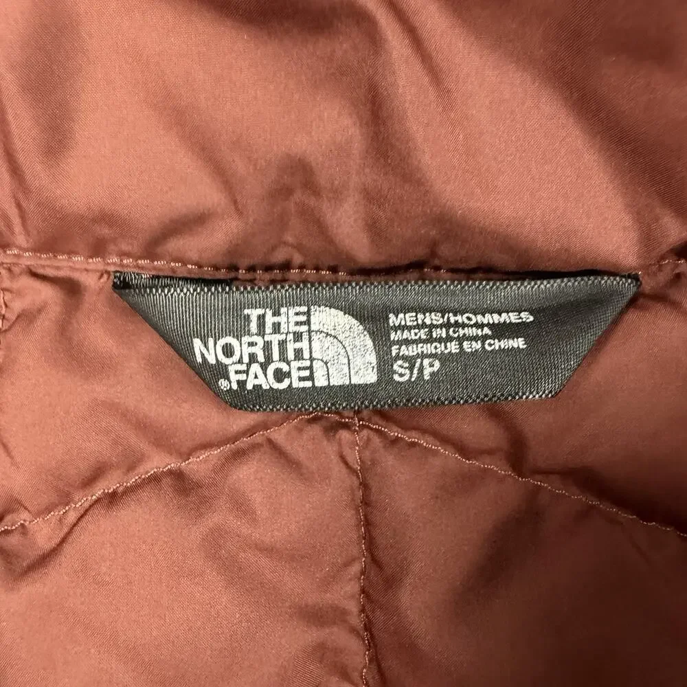 The North Face ThermoBall Men’s Small Bright Orange Insulated Full Zip Jacket